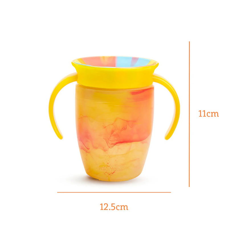 Munchkin Tropical  Trainer Cup Yellow/Pink 7Oz 2Pk l To Buy at Baby City