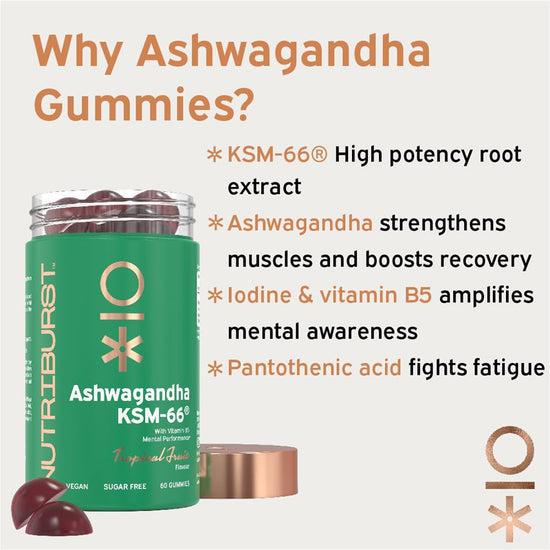 Nutriburst Ashwagandha KSM-66 60s at Vendor Baby City