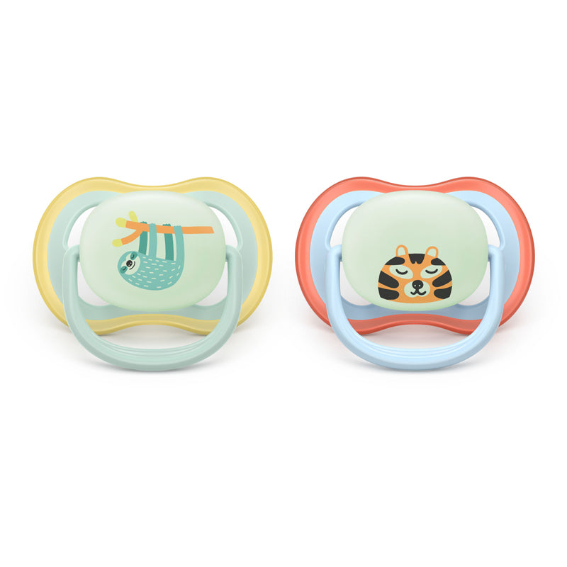 Philips Avent Pacifier Ultra Air Nighttime Boy 0-6 months 2Pk l To Buy at Baby City