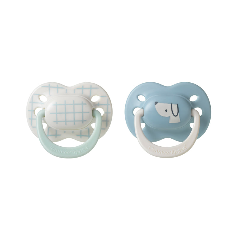 Tommee Tippee Ultimate Fit Soother Boy 0-6m 2Pk l To Buy at Baby City