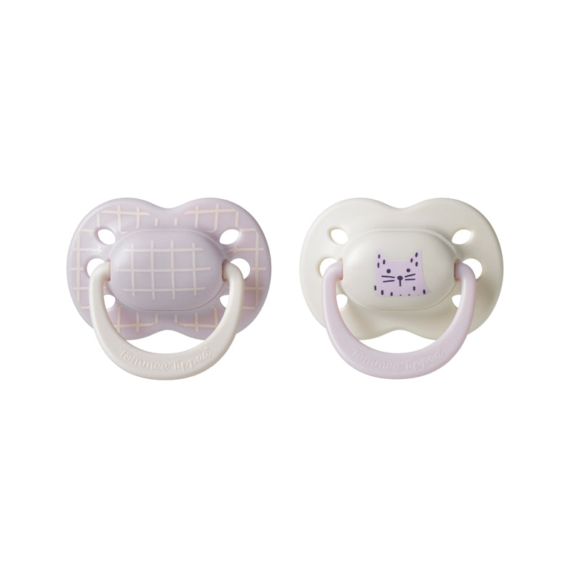 Tommee Tippee Ultimate Fit Soother Girl 0-6m 2Pk l To Buy at Baby City