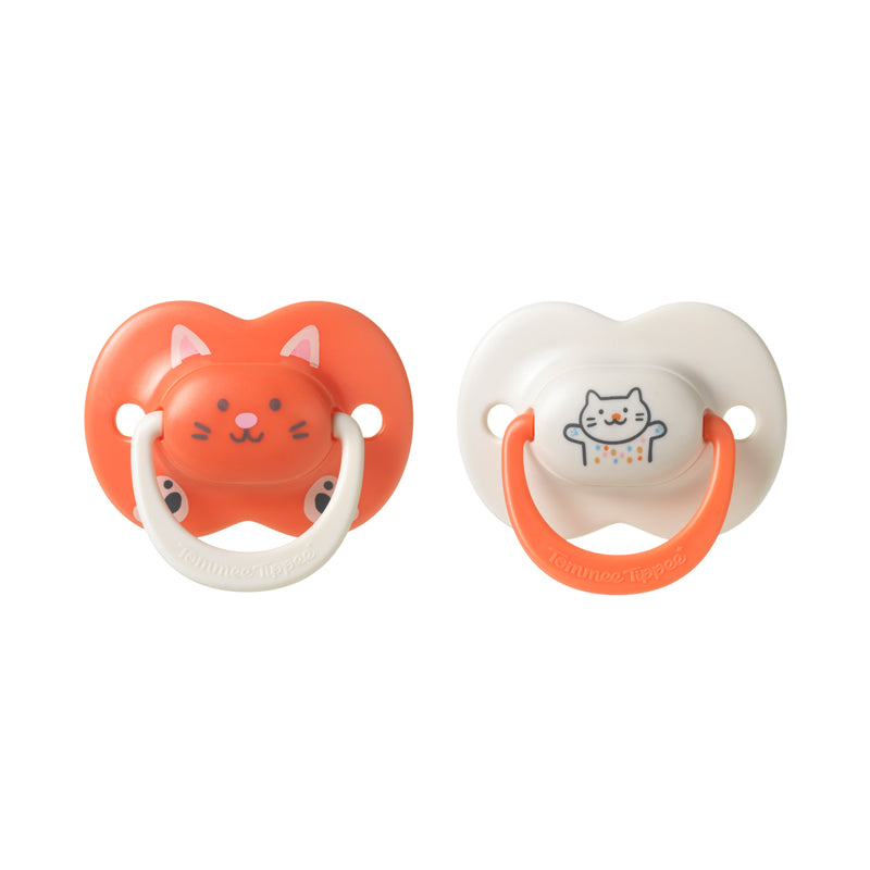 Tommee Tippee Ultimate Fit Soother Girl 18-36m 2Pk l To Buy at Baby City