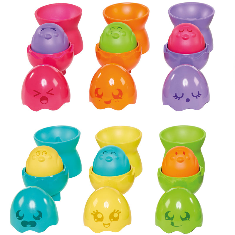 Tomy Hide & Squeak Egg Stackers l To Buy at Baby City