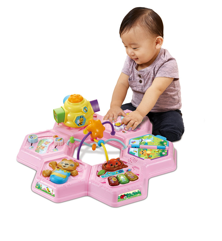 VTech Busy Bee Activity Table Pink