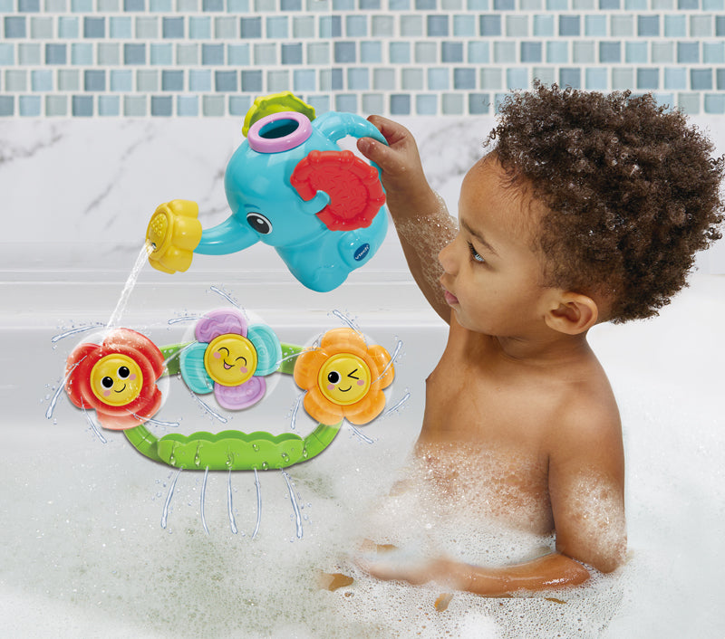 VTech Splash & Spin Bathtime Flowers l To Buy at Baby City