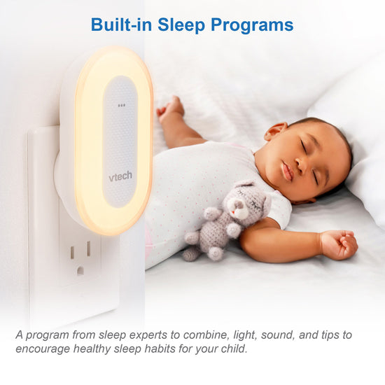 VTech V-Hush Plug In Sleep Training Soother l To Buy at Baby City