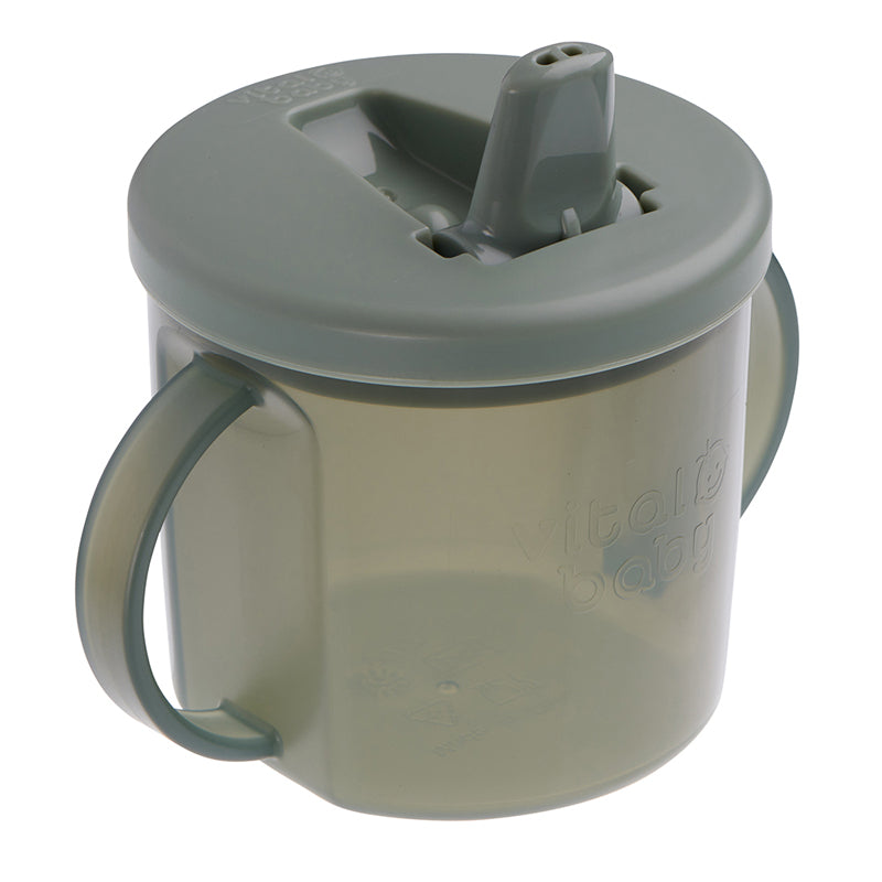 Vital Baby Hydrate Free Flow Cup Moss l To Buy at Baby City