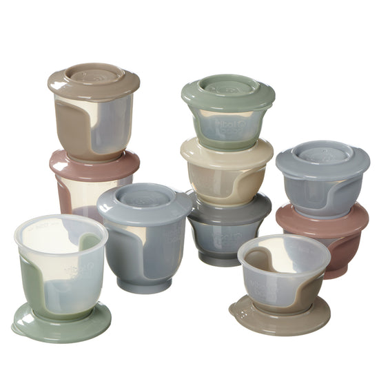 Vital Baby Nourish Store & Wean™ Pots 60ml 6Pk l Baby City UK Retailer