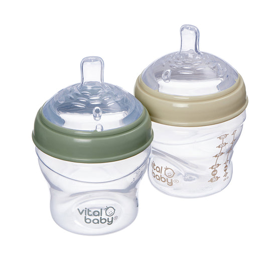 Vital Baby Nurture Breast Like Bottle 150ml 2Pk l To Buy at Baby City