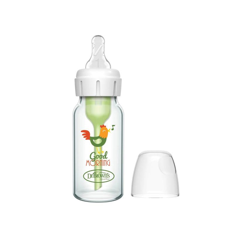 Dr Brown's Options+ Narrow Glass Rooster 120ml at Baby City