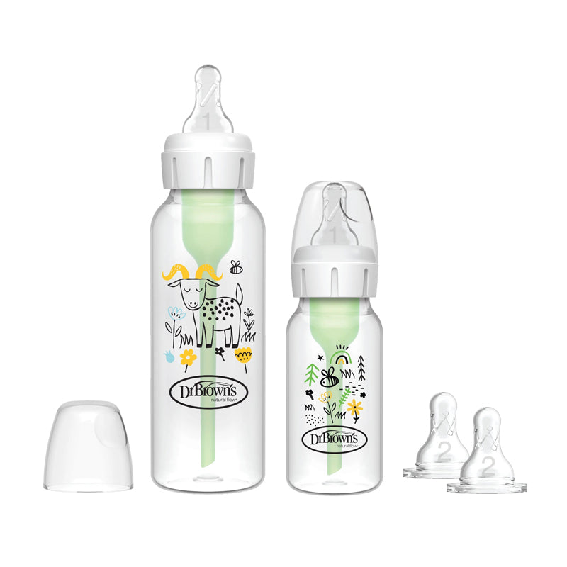 Dr Brown's Options+ Narrow Neck Bottle Set Farm at Baby City