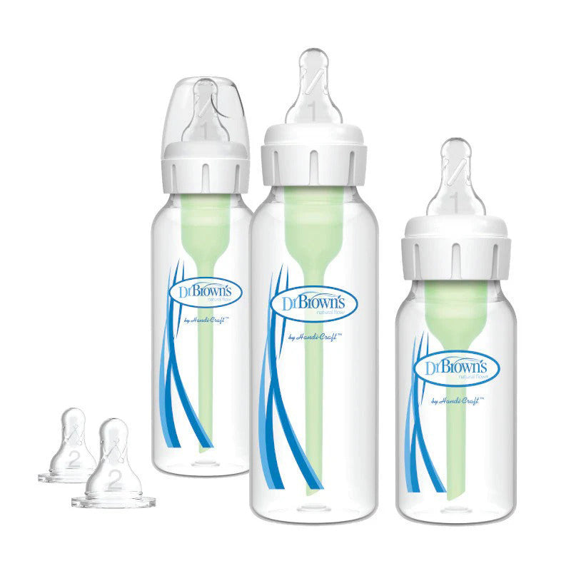 Dr Brown's Options+ Narrow Neck Starter Bottle Kit at Baby City