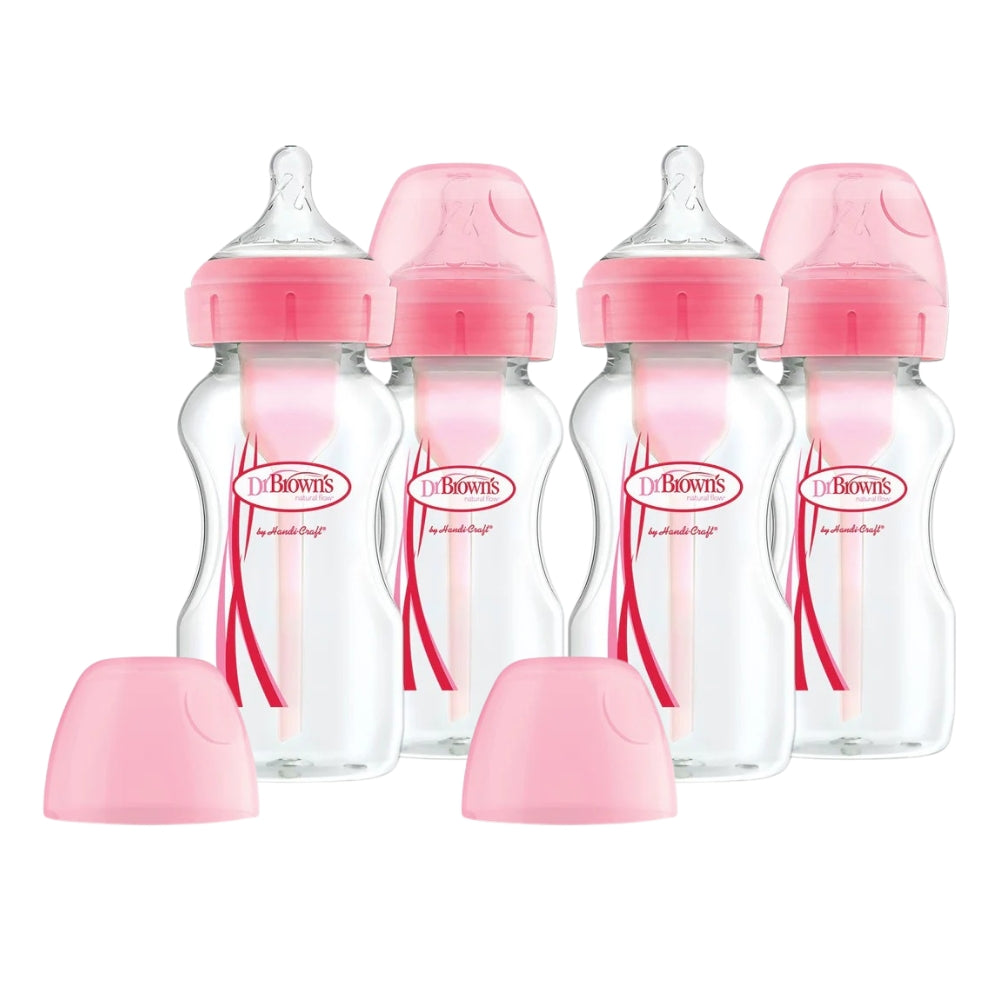 Dr Brown's Steam Steriliser & Dryer Deluxe Set Pink