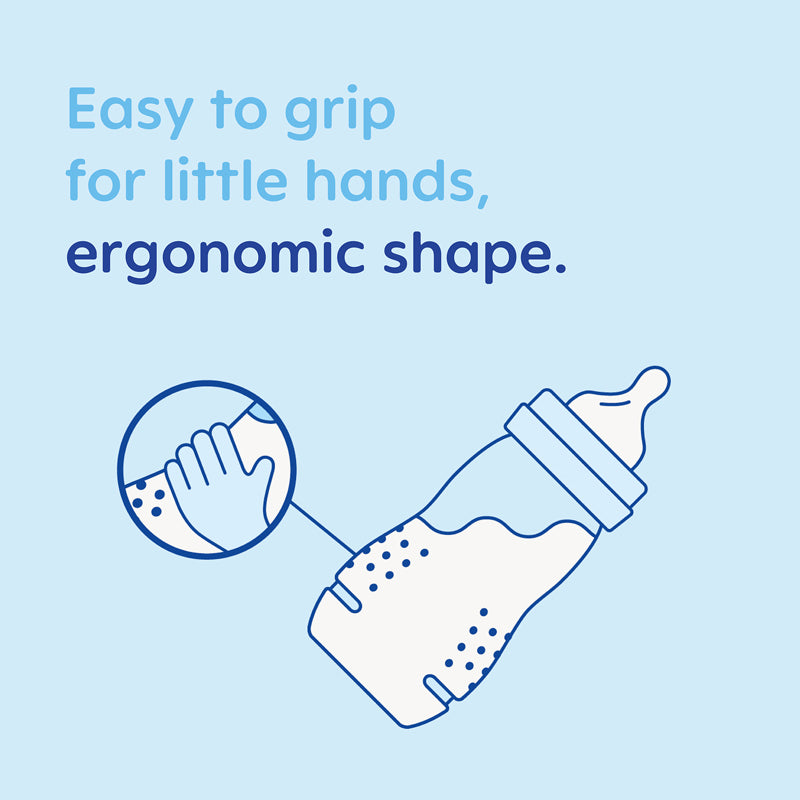 MAM Easy Active Bottle 330ml Blue 2Pk