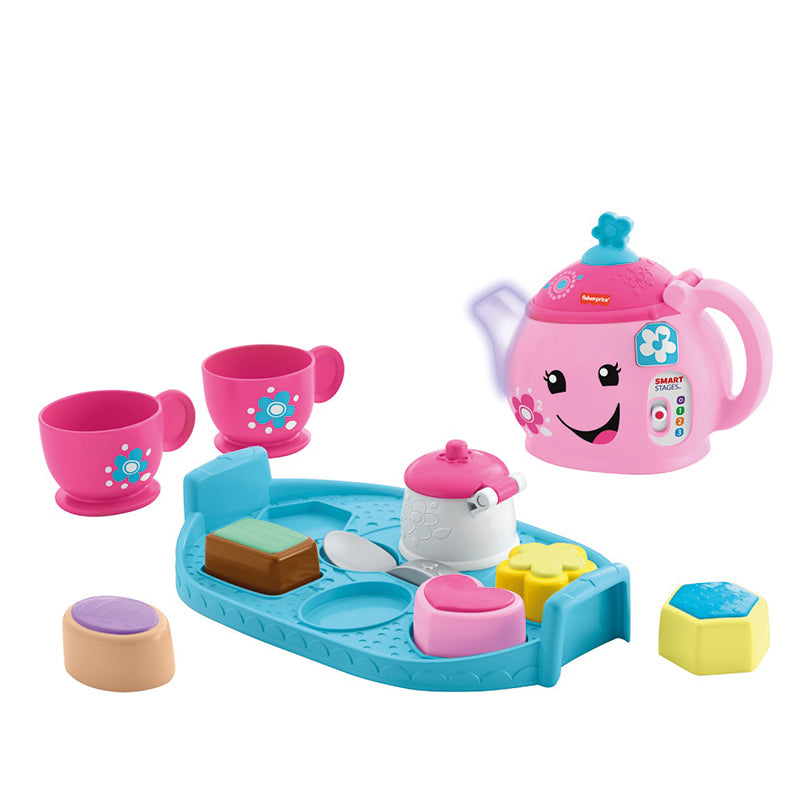 Load image into Gallery viewer, Fisher-Price Laugh &amp;amp; Learn Sweet Manners Tea Set
