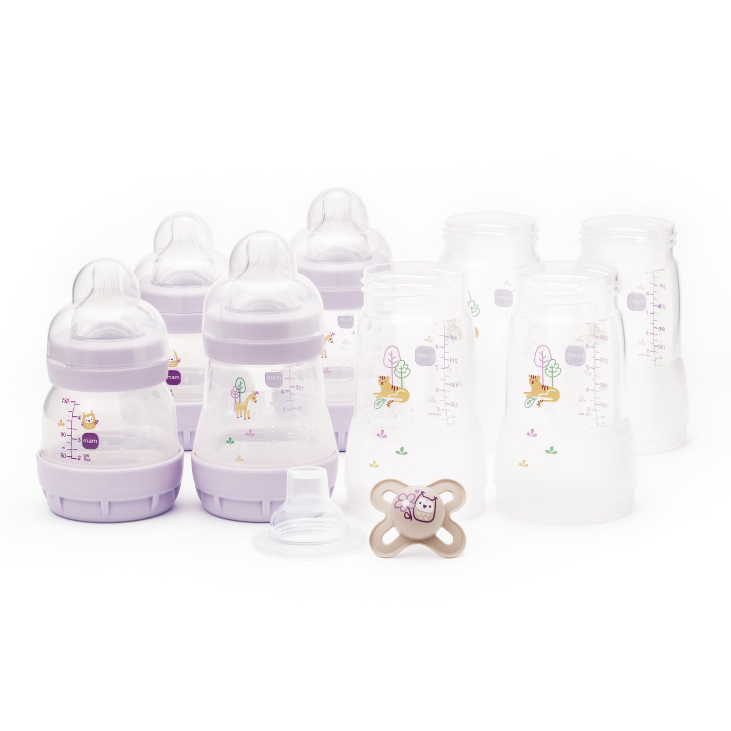 MAM Bottle Starter Sets Lilac