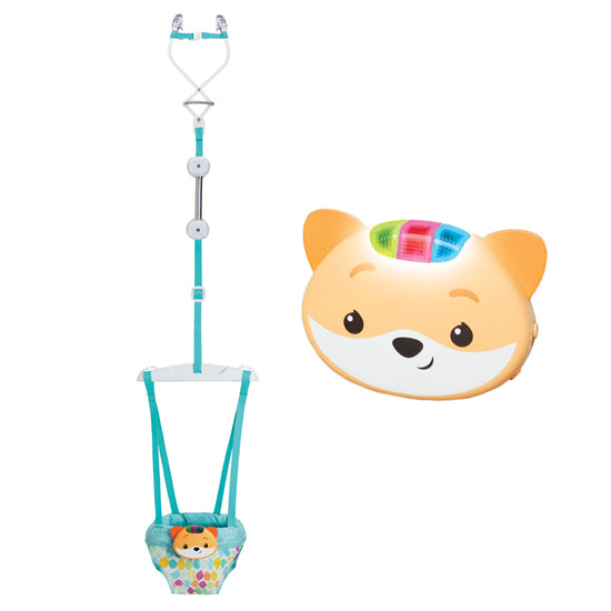 Infantino 2 in 1 Music and Lights Door Jumper at Baby City