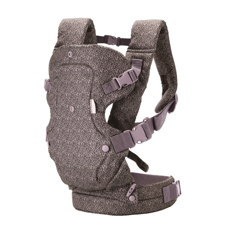 Infantino Flip Advanced 4-in-1 Convertible Baby Carrier Leopard Print at Baby City