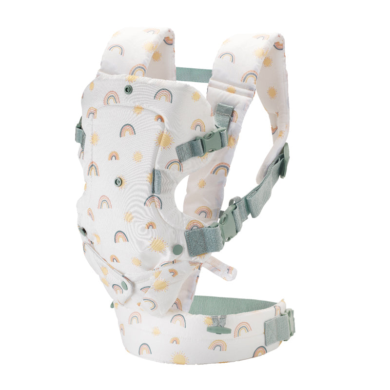 Infantino Flip Advanced 4-in-1 Convertible Baby Carrier Rainbow Print at Baby City