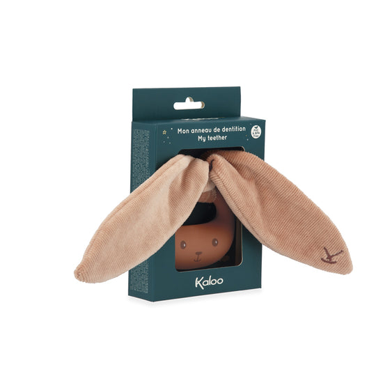 Kaloo Rabbit Teether Terracotta