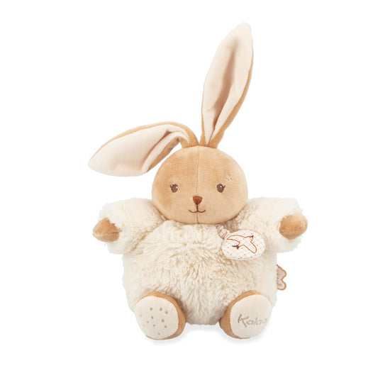 Kaloo Intemporel Chubby Rabbit Cream Musical 17cm at Baby City
