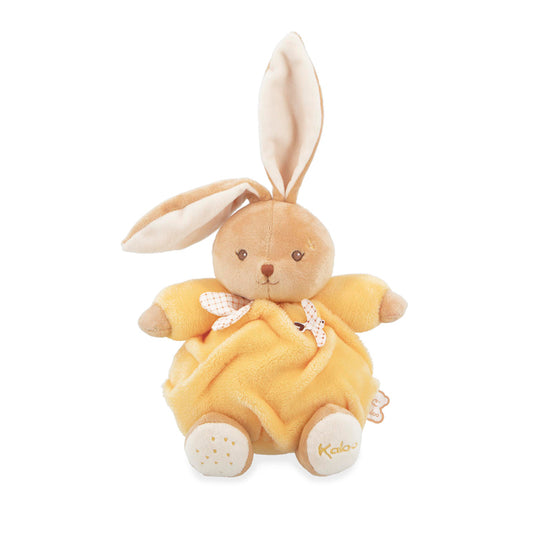Kaloo Intemporel Chubby Rabbit Yellow 17cm at Baby City