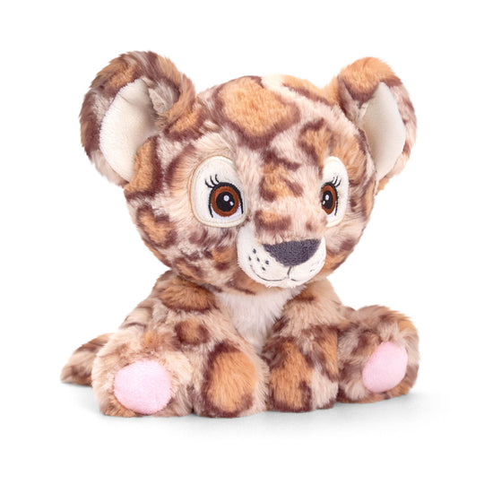 Keel Toys Keeleco Adoptable World Clouded Leopard 16cm at Baby City