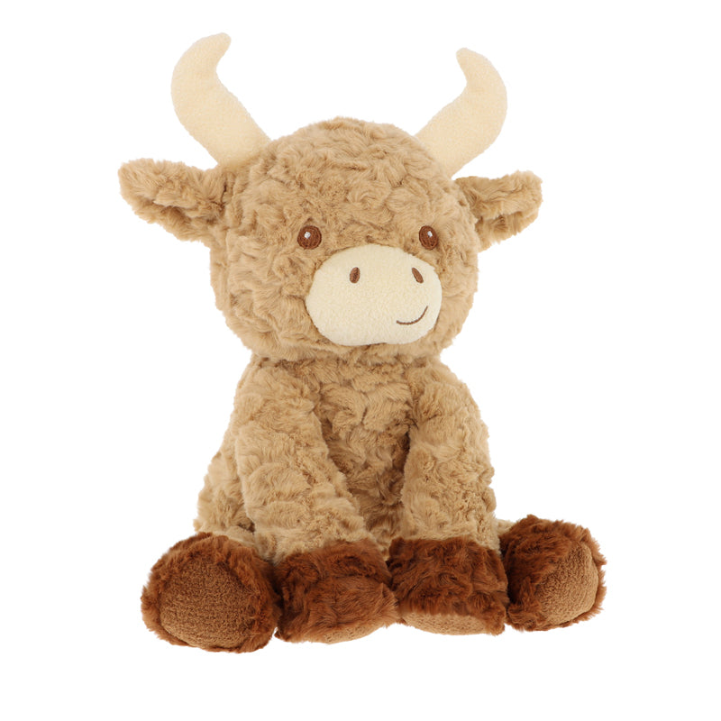 Keel Toys Keeleco Baby Hamish Highland Cow 25cm at Baby City