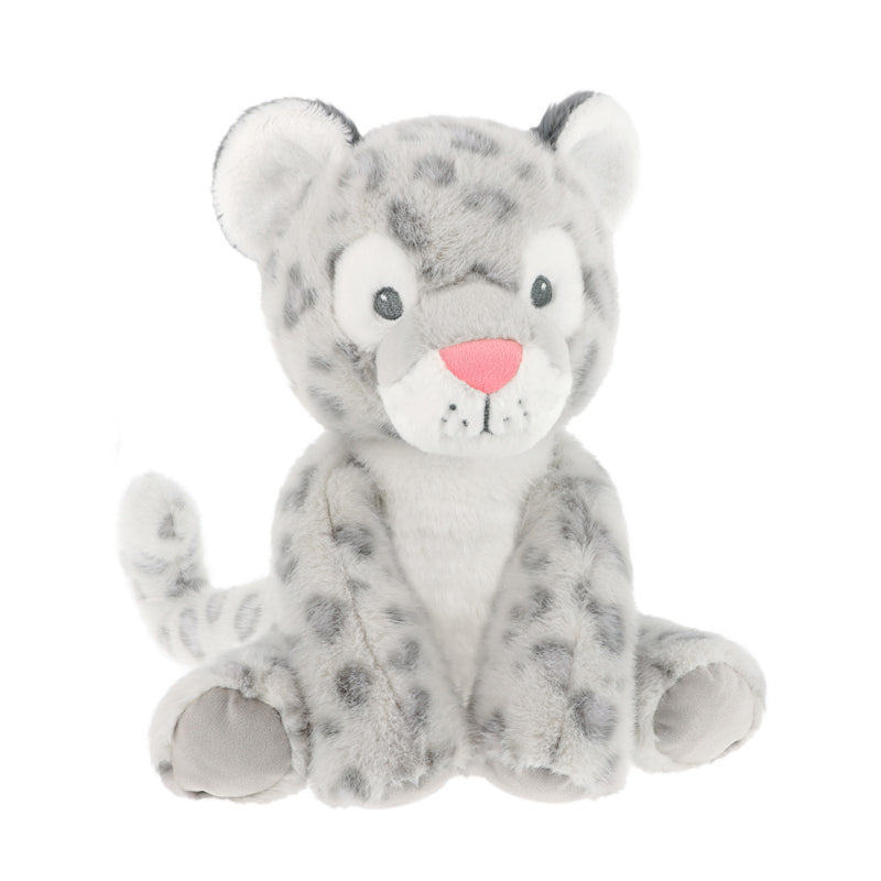Keel Toys Keeleco Baby Snuggles Snow Leopard 25cm at Baby City