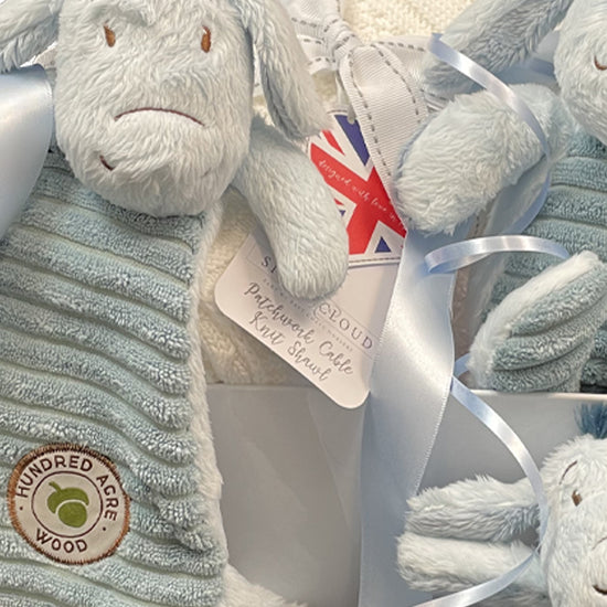 Luxury Eeyore Love Baby Boy Gift Basket