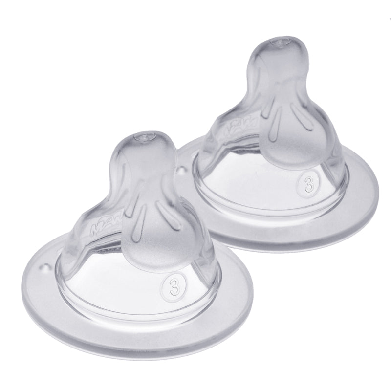 MAM SkinSoft Silicone Teat Fast Flow 2Pk