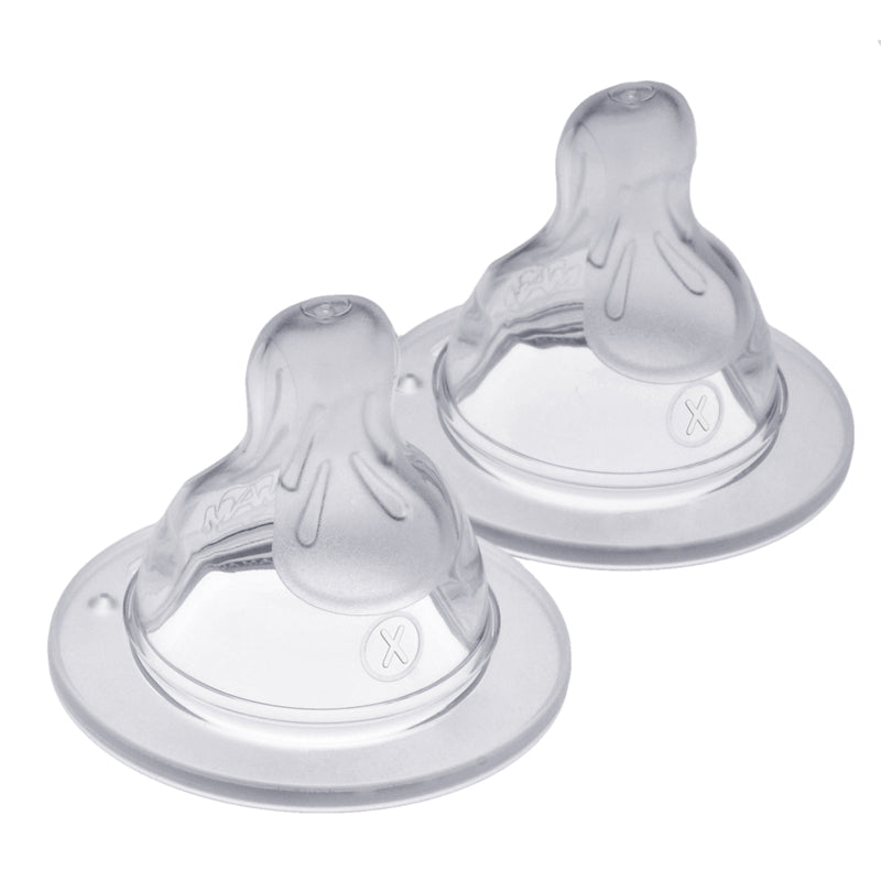 MAM SkinSoft Silicone Teat X Cut 2Pk