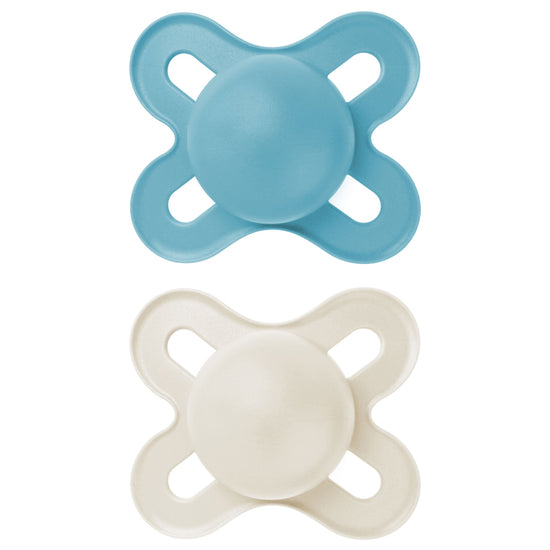 MAM Start Soother Blue 0-2m 2Pk at Baby City