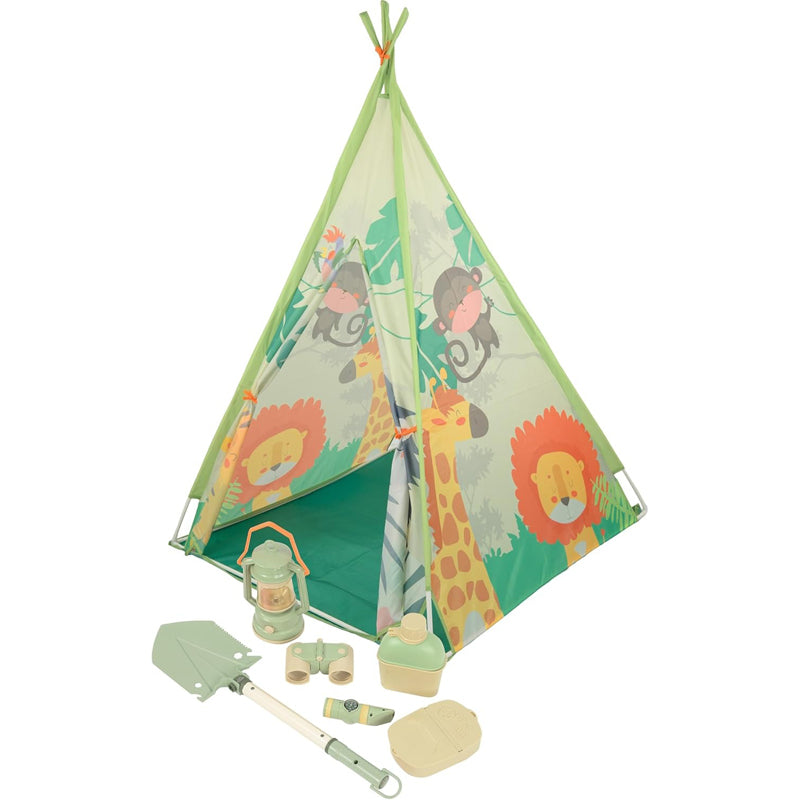 MoVe Play Tent with Accessories 4 Jungle Explorer at Baby City