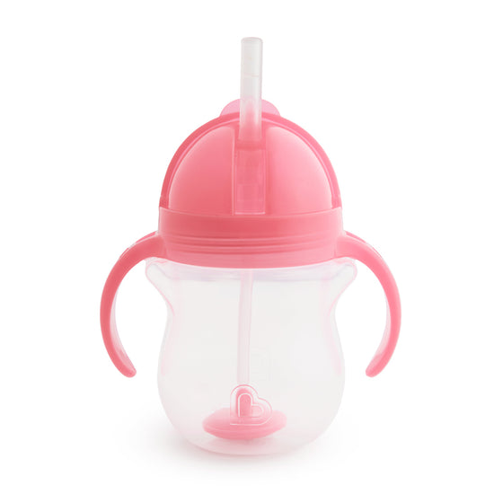 Munchkin Click Lock Tip & Sip Cup 7Oz - Pink at Baby City