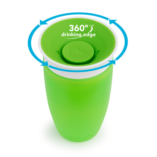 Munchkin Miracle Sippy Cup 10Oz - Green at Baby City