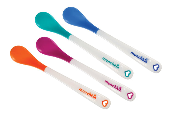 Munchkin White Hot Spoons 4Pk  at Baby City