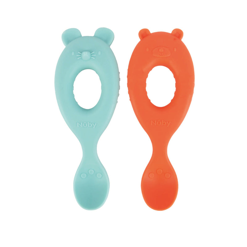 Nuby Easy Grip Spoons at Baby City