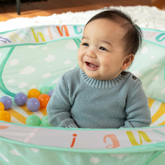 Baby City's Infantino Pop Up Ball Pit Gym