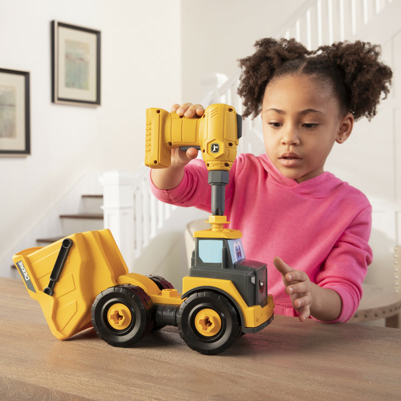 Baby City Stockist of John Deere Build a Dump Truck