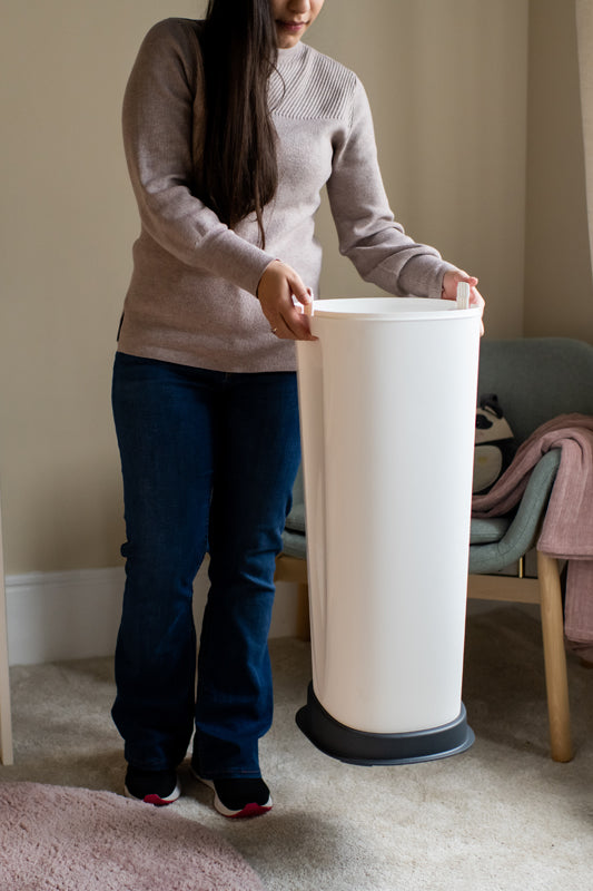 Shop Baby City's Tommee Tippee Twist & Click XL Nappy Disposal Bin