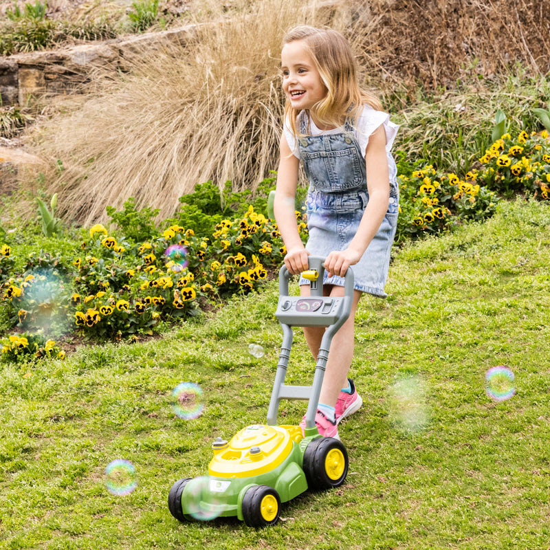 Shop Baby City's Tomy John Deere Bubble Mower with 4oz Bottle