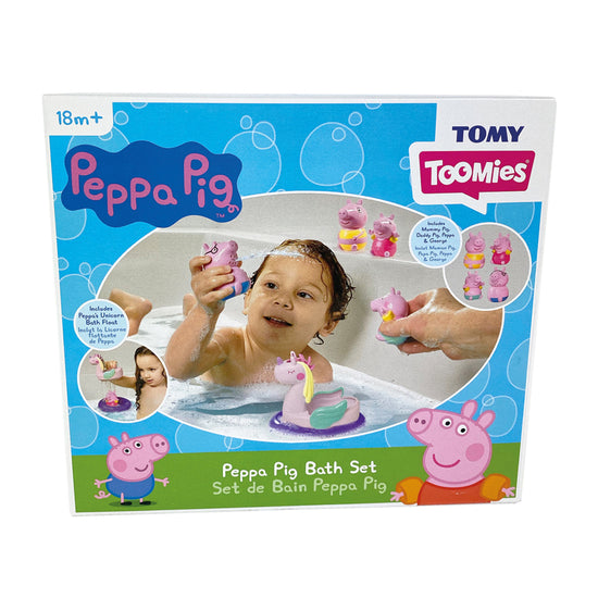Baby City Retailer of Tomy Peppa Pig Bath Set