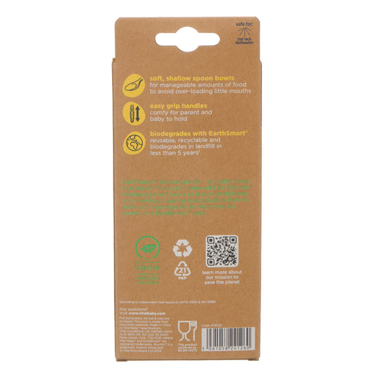 Baby City Stockist of Vital Baby Nourish Start Weaning Spoons 5Pk