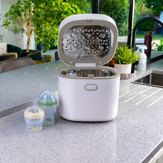 Shop Baby City's Vital Baby Nurture Advanced Pro UV Steriliser & Dryer Arctic White