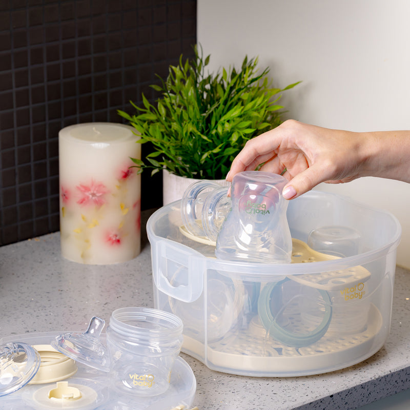 Shop Baby City's Vital Baby Nurture Breast Like Bottle 240ml 2Pk