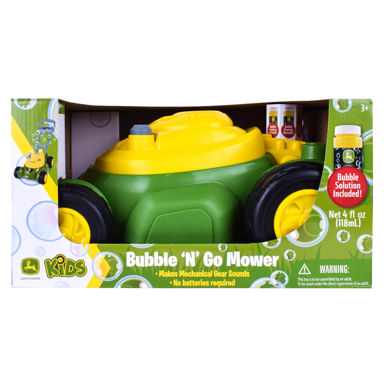 Baby City Retailer of Tomy John Deere Bubble Mower with 4oz Bottle