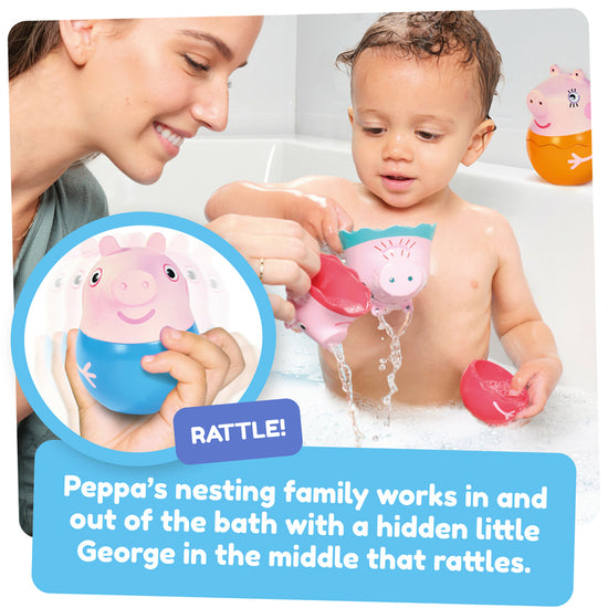 Tomy Peppa's Nesting Family at The Baby City Store