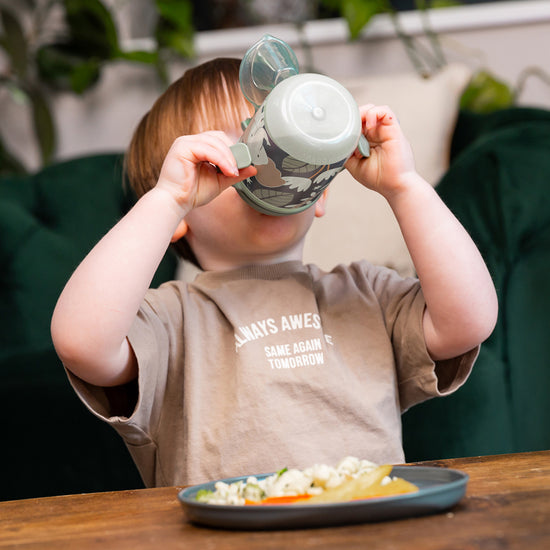 Shop Baby City's Vital Baby Hydrate Easy Sipper Glow In the Dark Jungle 350ml