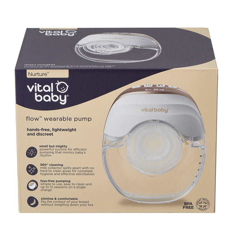 Baby City Retailer of Vital Baby Nurture Flow Wearable Pump